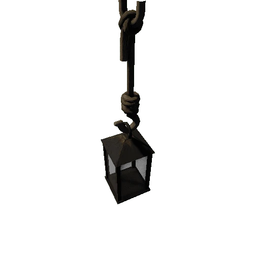 lantern on rope